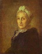 Fedor Rokotov Portrait of Anna Yuryevna Kvashnina Samarina oil painting